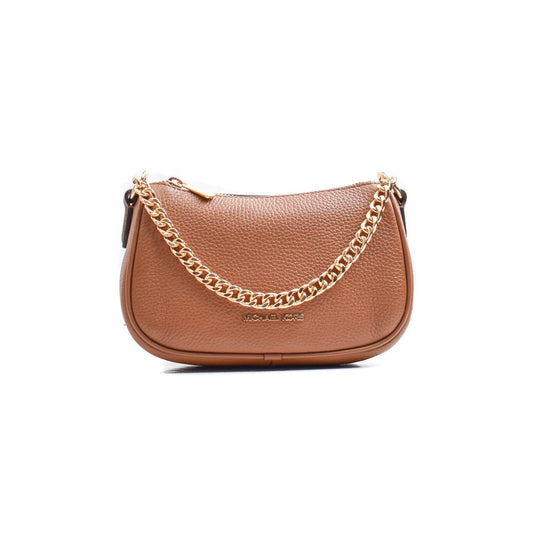 Michael Kors Brown Leather Shoulder Bag