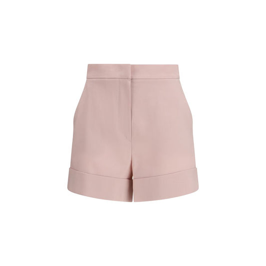 Max Mara Multicolor Fleece Wool Bermuda Shorts