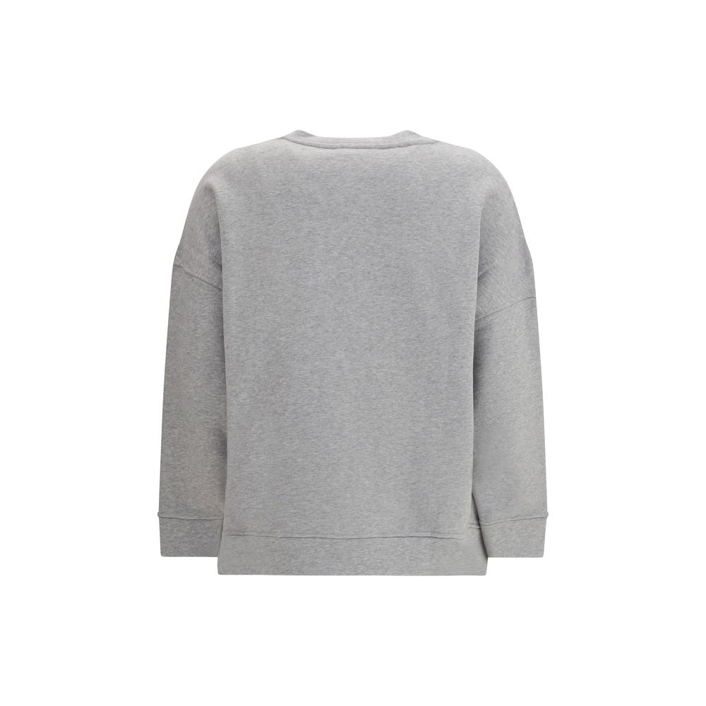 Max Mara Gray Cotton Sweatshirt