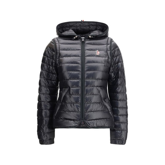 Moncler Grenoble Black Polyamide Full-Length Jacket