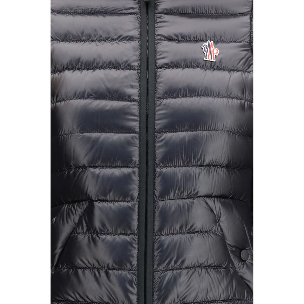 Moncler Grenoble Black Polyamide Full-Length Jacket