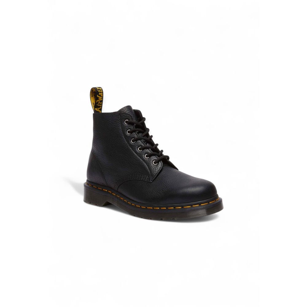 Dr. Martens Black Leather Athletic Sneakers