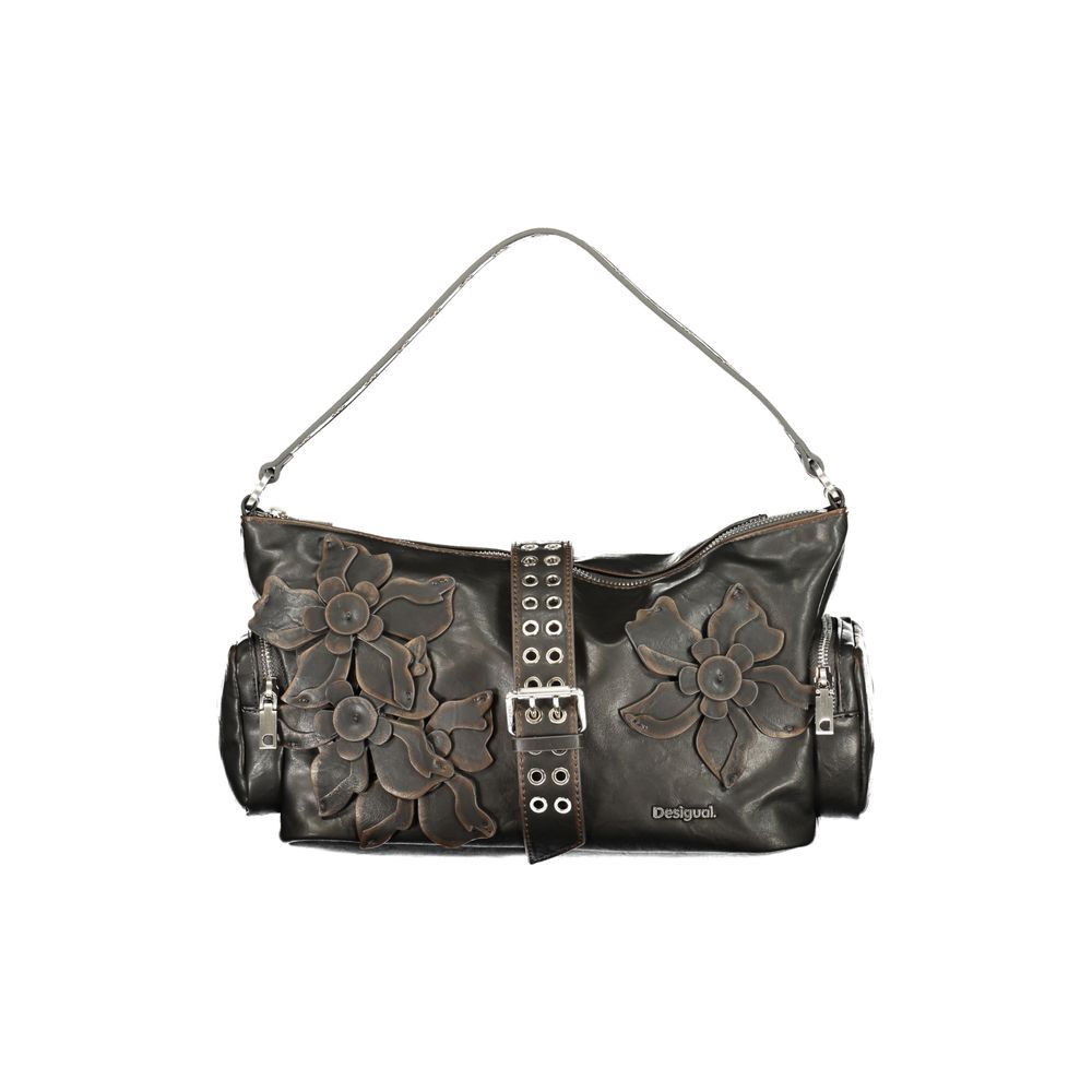 Desigual Marrone Polyurethane Women Handbag