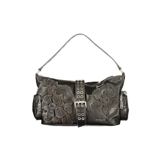Desigual Marrone Polyurethane Women Handbag