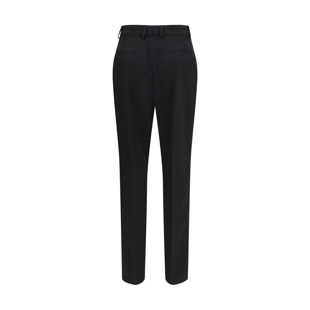 Dolce & Gabbana Black Wool Dress Pants