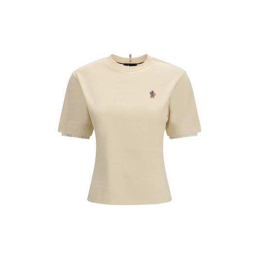 Moncler Grenoble Beige Cotton Sportswear