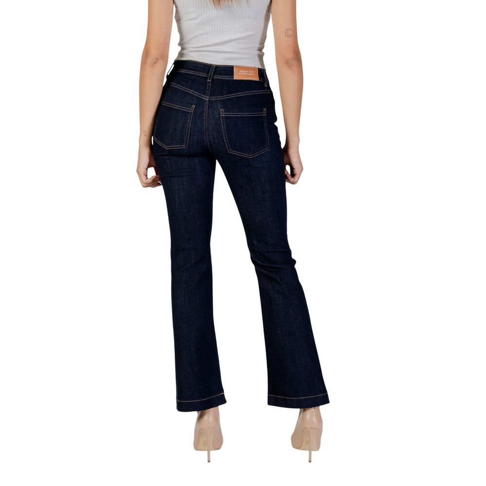 Street One Blue Cotton Skinny Jeans