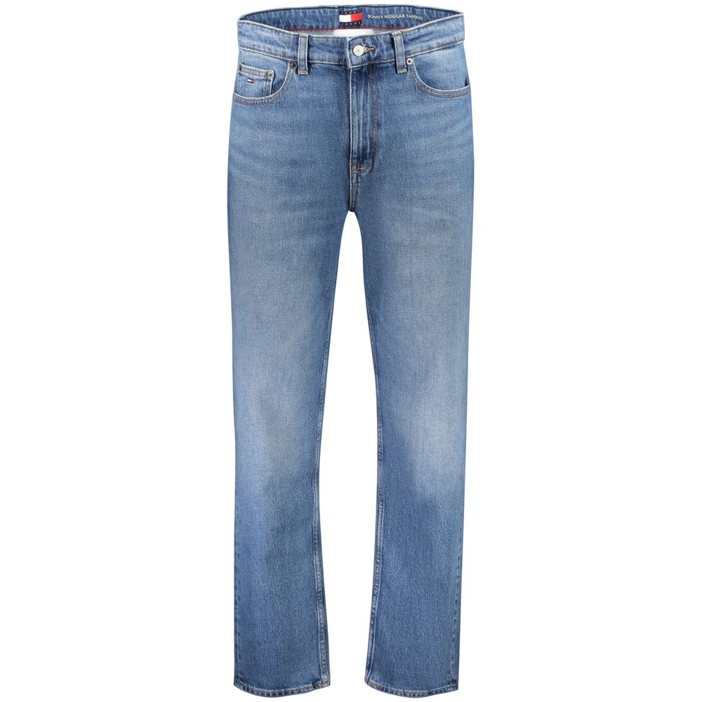 Tommy Hilfiger Blu Cotton Men Jeans
