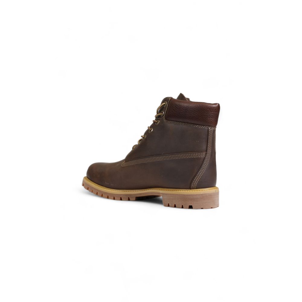Timberland Brown Leather Athletic Sneakers