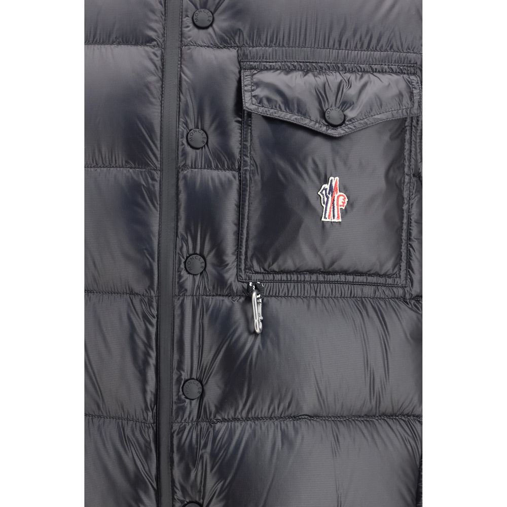 Moncler Grenoble Black Polyamide Sleveless Jacket