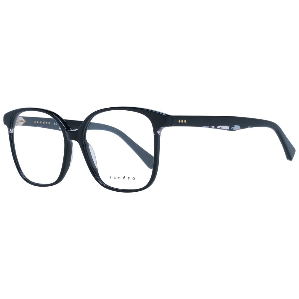 Sandro Black Stainless Steel Glasses (Frames)