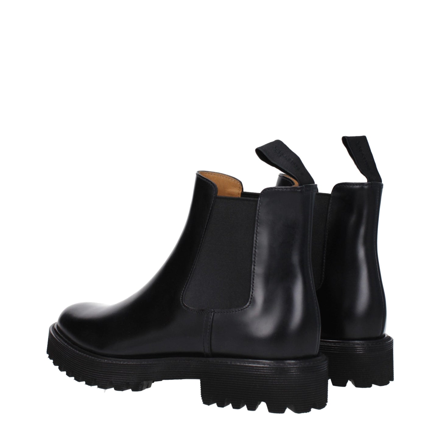 Church's Black Leather Ankle Boots