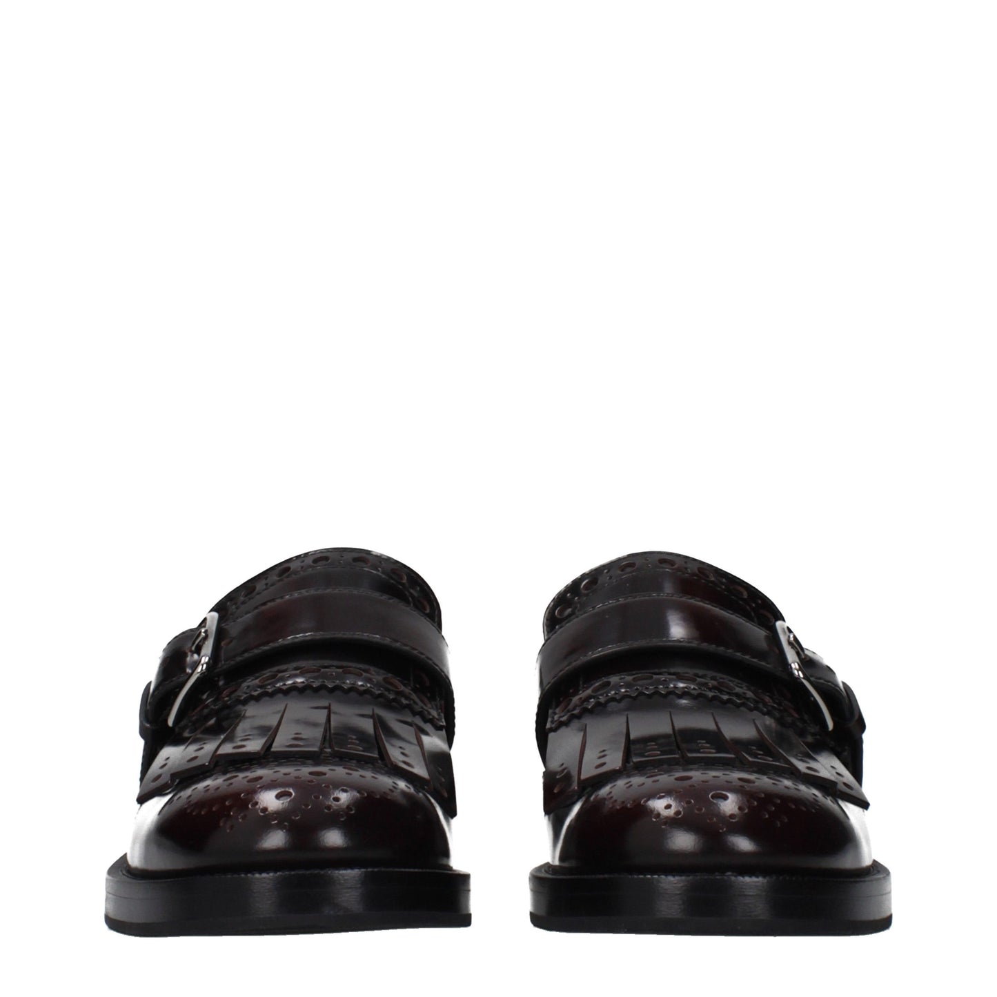 Church's Red Leather Slip-On Loafers