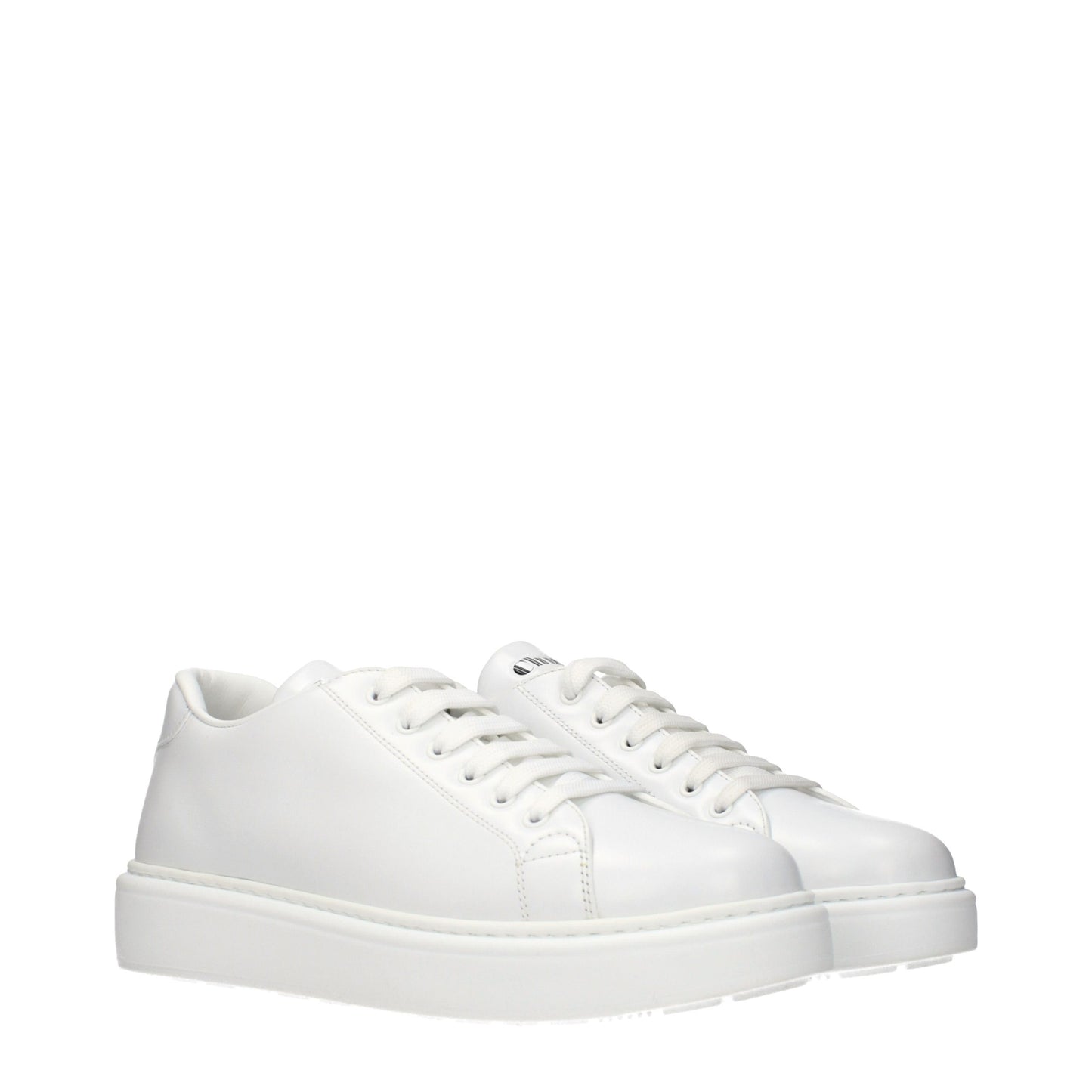 Church's White Leather Low Top Sneakers