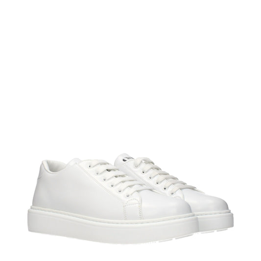 Church's White Leather Low Top Sneakers