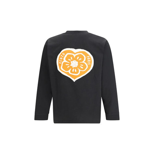 Kenzo Black Cotton Long Sleeve T-Shirt