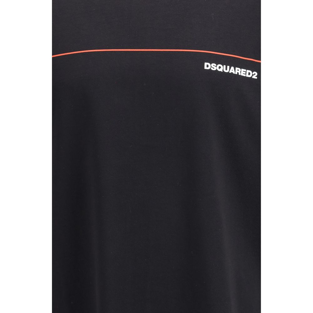 Dsquared² Black Cotton T-Shirt