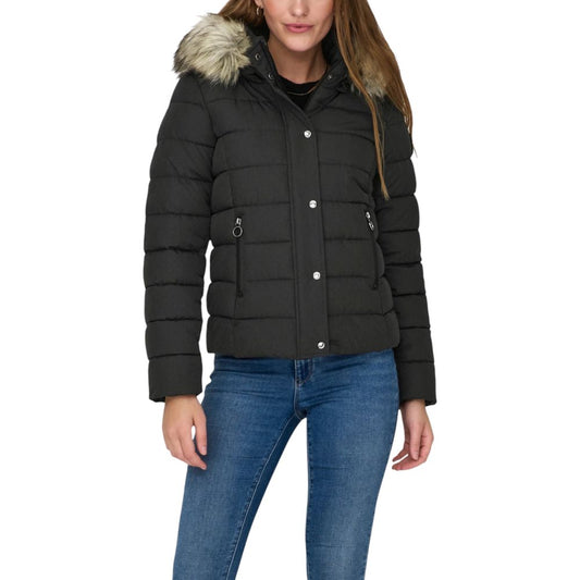 Only Gray Marabou Coat