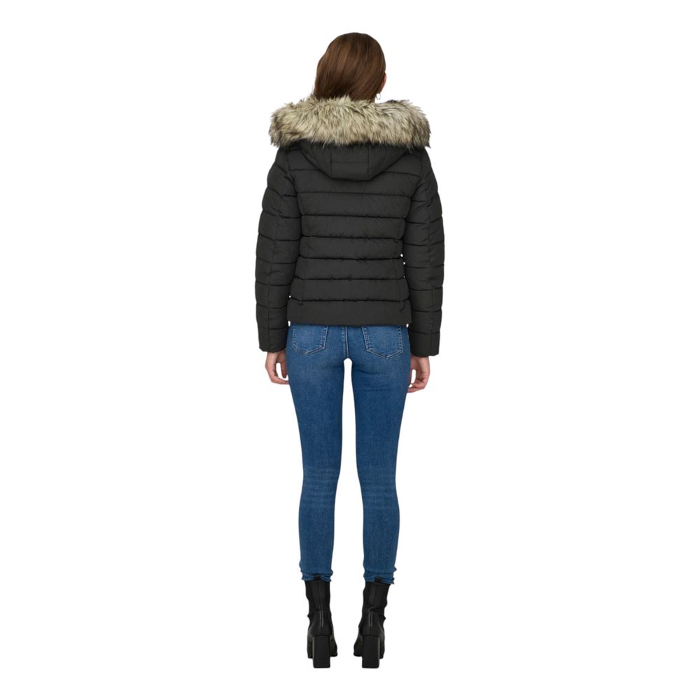 Only Gray Marabou Coat