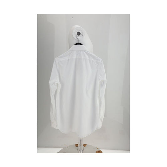 Finamore White Cotton Shirt