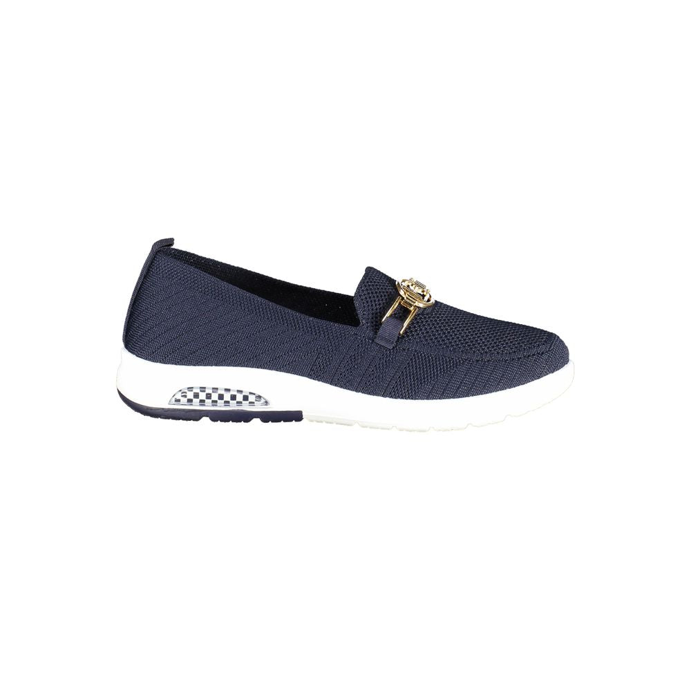 Laura Biagiotti Blu Polyester Women Classic Shoe