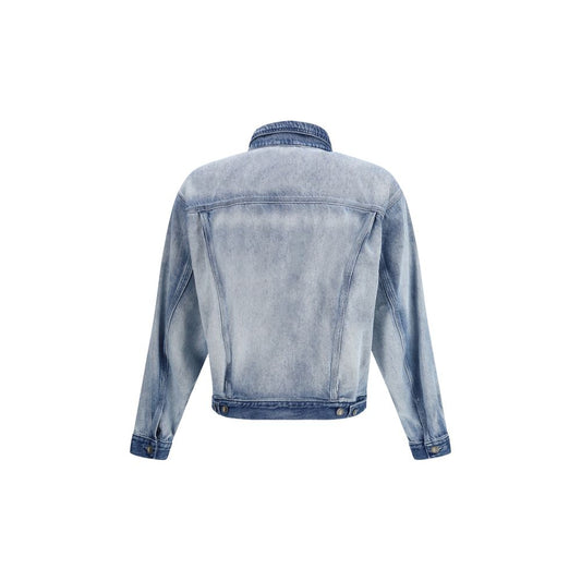 Diesel Blue Cotton Denim Jacket