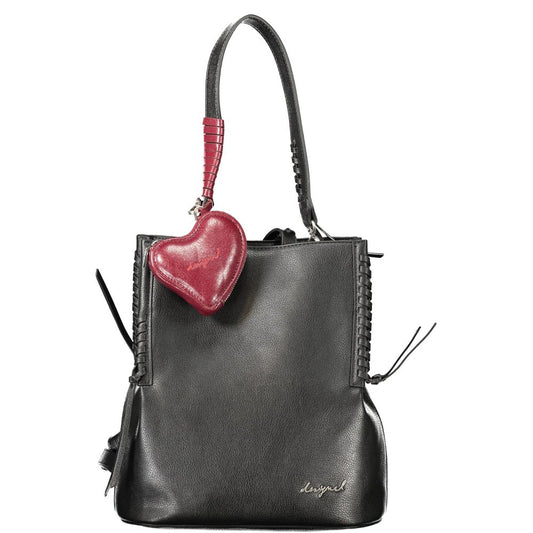 Desigual Black Polyurethane Women Backpack