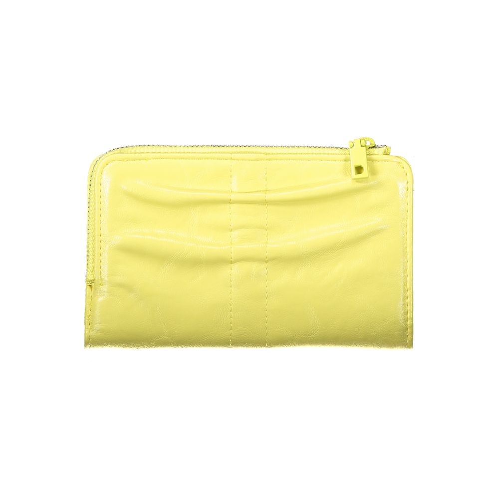 Desigual Giallo Polyurethane Women Wallet