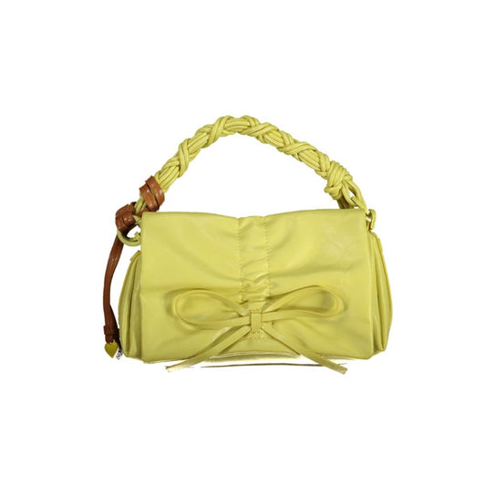 Desigual Yellow Polyethylene Handbag