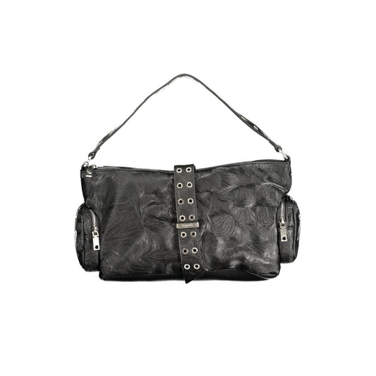 Desigual Nero Poliuretano Women Handbag