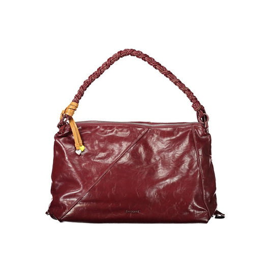 Desigual Burgundy Polyurethane Women Handbag