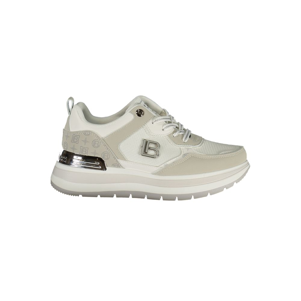 Laura Biagiotti White Polyurethane Women Sneaker