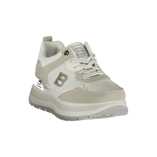 Laura Biagiotti White Polyurethane Women Sneaker