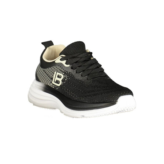 Laura Biagiotti Black Polyester Women Sneaker