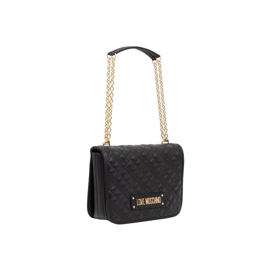 Love Moschino Bicolor Polyethylene Handbag