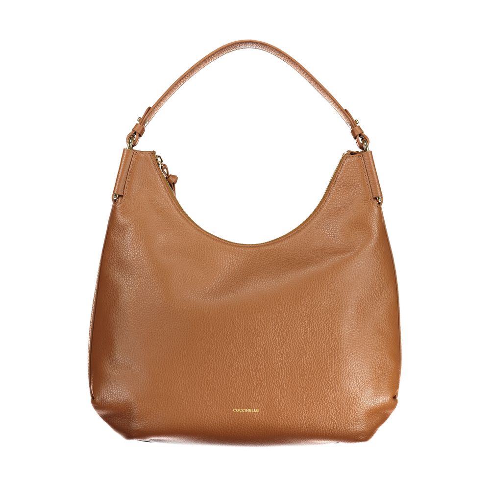 Coccinelle Marrone Leather Woman Handbag