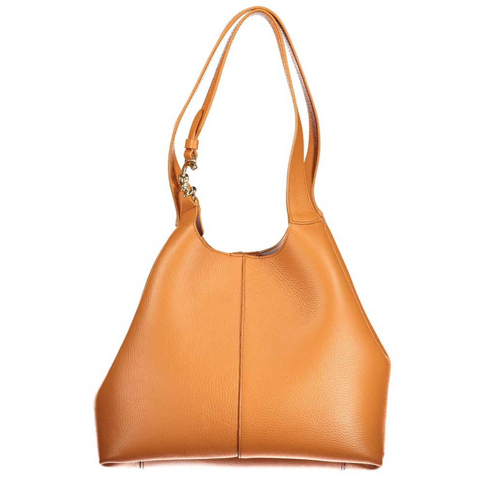 Coccinelle Arancione Leather Women Handbag