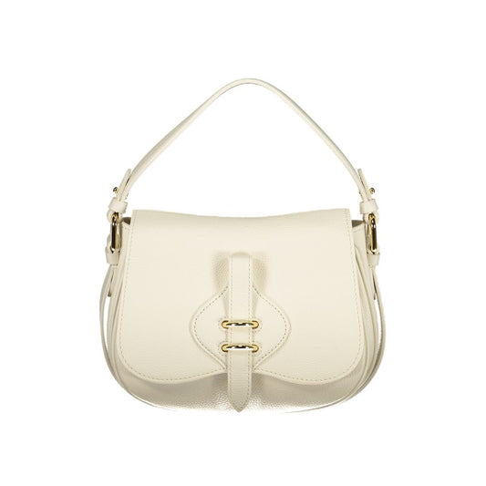 Coccinelle White Leather Handbag