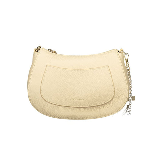 Coccinelle Beige Leather Women Handbag