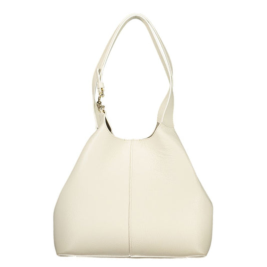 Coccinelle Bianco Leather Women Handbag