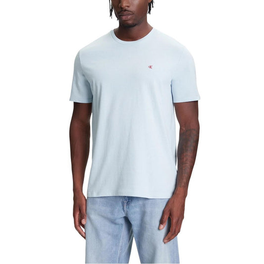 Calvin Klein Jeans Blue Cotton T-Shirt