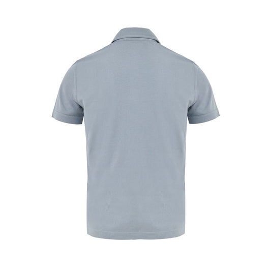 Tom Ford Blue Cotton Polo Shirt