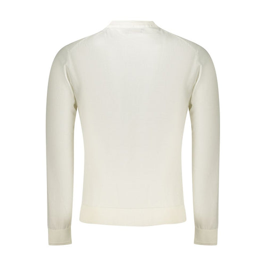 Napapijri White Cotton Men Shirt
