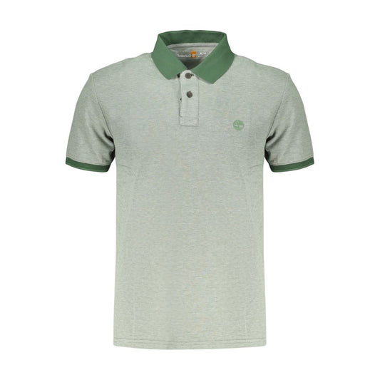 Timberland Verde Cotton Men Polo