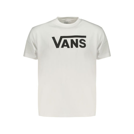 Vans Bianco Cotton Men T-Shirt