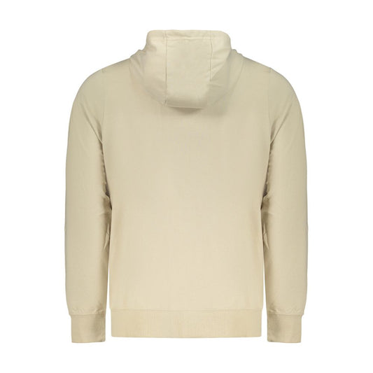 Norway 1963 Beige Cotton Men's Hooded Sweatshirt