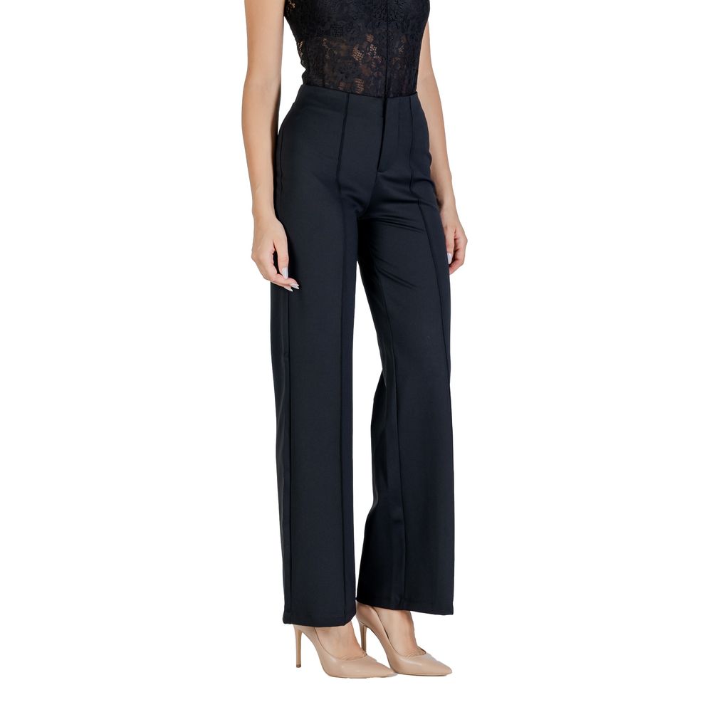 Guess Active Black Polyamide Flared Pants