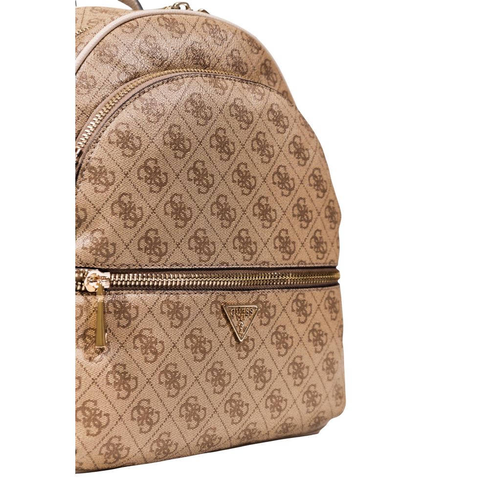 Guess Beige Polyethylene Backpack
