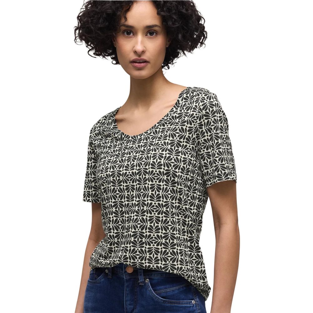 Street One Black Modal T-Shirt