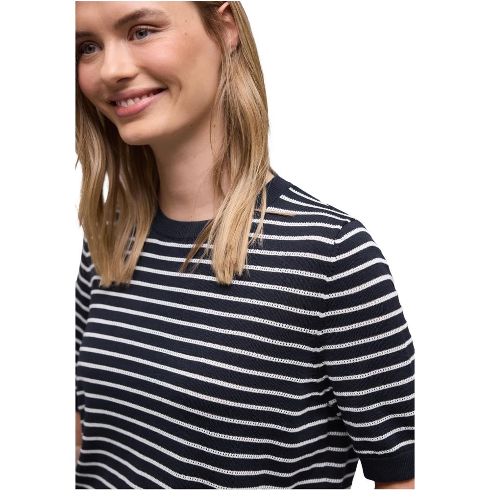 Street One Blue Viscose T-Shirt